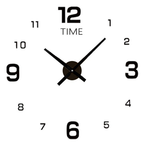 Moderno Reloj De Pared De Diseño 3d