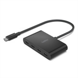 Belkin Conecta Usb-c A Concentrador Usb-c De 4 Puertos, .