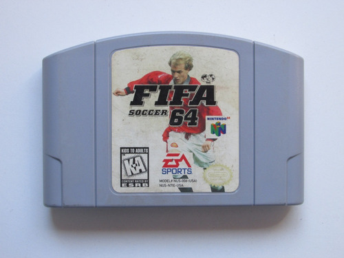 Fifa Soccer 64 Original Nintendo 64 Ntsc Nus-usa