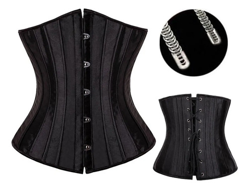 Corset 26 Acero Varillas Y 5 Corchetes.victoriano Cinturilla | MercadoLibre