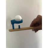 Juego De Madera Soplar La Pelota - Ideal Niños, Coros 