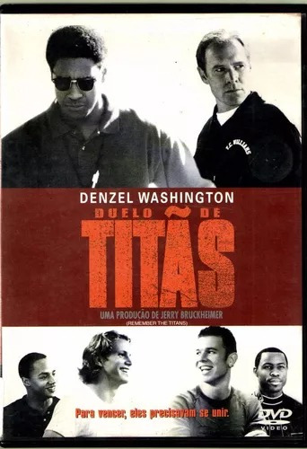 Dvd Duelo De Titãs - Denzel. Washington, Will Patton