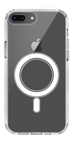Forro Rígido Transparente Magsafe Para iPhone
