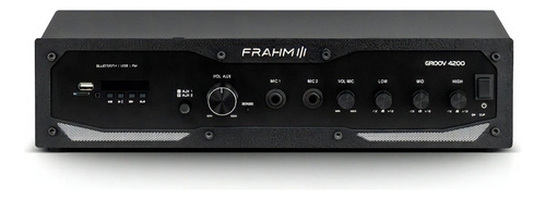 Amplificador Receiver Profissional 400w Bluetooth Frahm