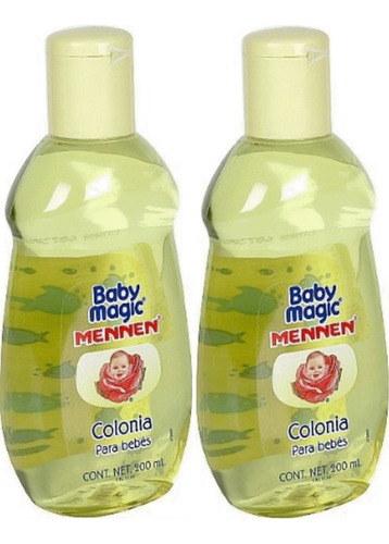 Baby Magic Colonia 2 botellas 2 botellas- Colonia Mennen .