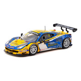 Tarmac Ixo Models Ferrari 458 Italia Gt3 Gt Asia 2016 1/64 Color Amarillo