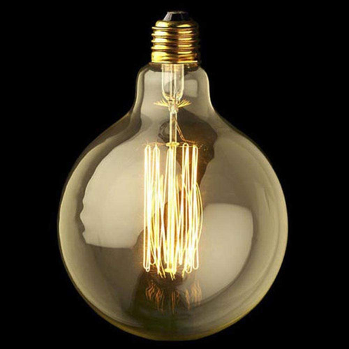 Bombilla Edison Vintage De 40 W, Globo Grande, E27, Regulabl