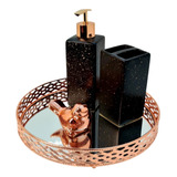 Kit Lavabo/banheiro Conjunto Banheiro 4 Peças - Cerâmica