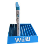 Porta Jogos/ Suporte De Jogos Nintendo Wii U
