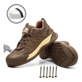 Tenis Industriales Hombre Seguridad Trabajo Casquillo Jb676