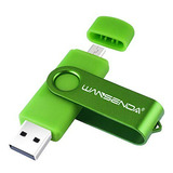 Wansenda Otg Unidad Flash Usb Micro Usb Memory Stick 16gb 32