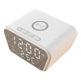 Reloj Digital Cargador Inalámbrico Alarma Temperatura Ay-21