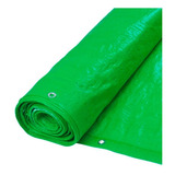 Rafia Lona Cubre Cerco 2x50m Verde Ojal Aluminio Borde Nylon