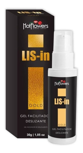 Hot Flowers Lis-in Gold Gel Dessensibilizante Extra Forte 30 Ml Sem Sabor