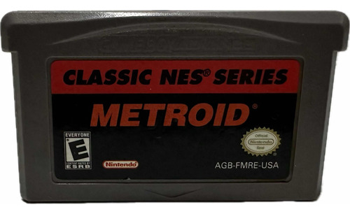 Metroid Classic Nes Series | Gba Game Boy Advance Original