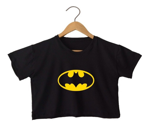 Camiseta Crop Top Batman