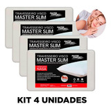 Kit 4 Travesseiros Nasa Conforto Antialérgico E Acolhedor