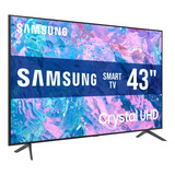 Pantalla Smart Tv Samsung 43 Pulgadas Uhd Crystal 4k Serie 7 clase un43cu7000d
