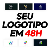 Criação Em 48h Logo, Logotipo, Desenvolvimento Logo