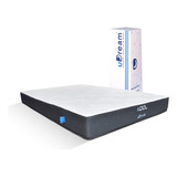 Colchón Individual Udream Memory Foam Gel En Caja Kool