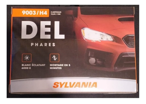 Jgo Focos Osram Sylvania Headlights H4 200% Mas Luz