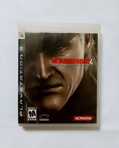 Metal Gear Solid 4 Guns Of The Patriots Ps3 Físico Usado