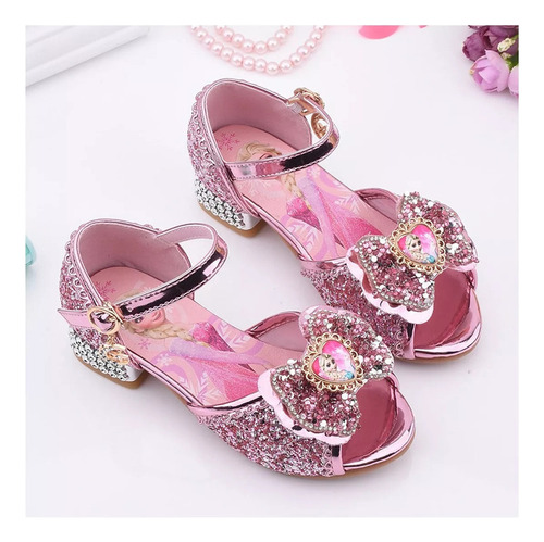 Zapatos Sandalia Niñas Princesa Comoda Cosplay Frozen