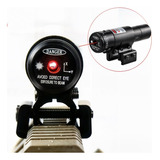 Mira Laser Universal Para Rifle Punto Rojo + Accesorios