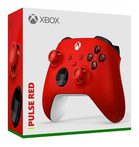Controle Joystick Sem Fio Microsoft Xbox Wireless Pulse Red