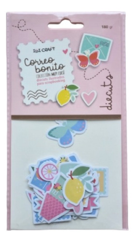 Diecuts Ilustrados Para Scrapbooking Correo Bonito Ibi Craft