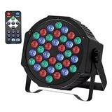 Luz Led Rgb De 36 Leds Audioritmica Ideal Para Djs, Bares.. 