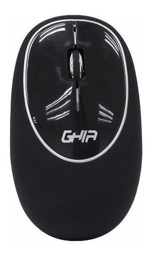 Mouse Inalámbrico Ghia Memory Foam 1000dpi Color Negro Modelo Gt100nn