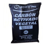 Costal De Carbon Activado De Coco Aquex 12.5kg Malla 12x30