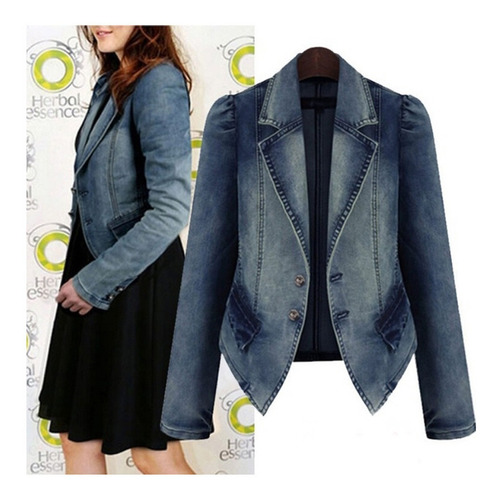 Blazer Para Mujer, Talla Grande, Con Solapa Y Cremallera