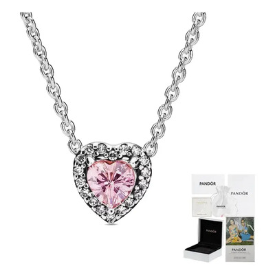 Pandora Moments Corazon Rosa HeartRose Gold Plated Pink Gold PlatedZirconia 14.3 Cm 45 Cm 0.1 Cm Unit 1 | Meses sin interés