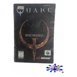Quake N64 Manual De Instruções Original