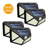 Sensor De Movimiento Lámpara De Luz Solar Externa 400 Leds