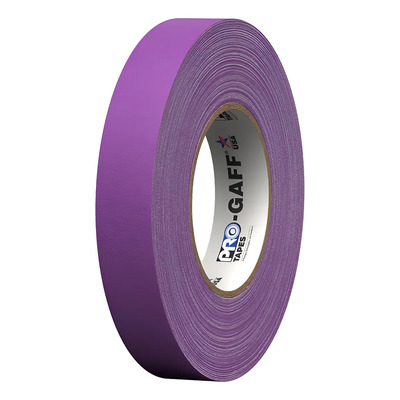 Cinta Adhesiva Decorativa Pro Tapes Gaff Tape Morado Mate 24mm x 50m | Envío gratis