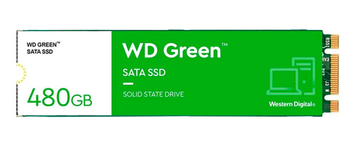 Disco Solido Ssd Interno Wd Green 480gb Go M.2 2280 Sata Iii