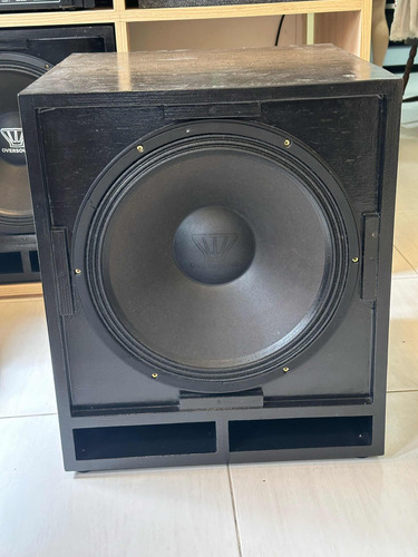 Subwoofer Oversound Novinho Quase Sem Uso.