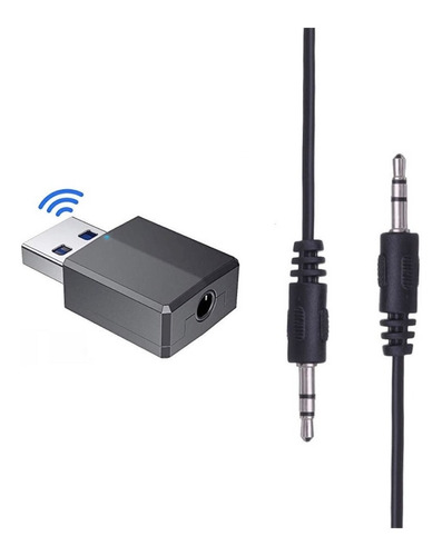 Transmisor Usb Audio Bluetooth 3.5mm Auxiliar Smart Tv