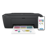 Impresora A Color Multifunción Hp Deskjet Ink Advantage 2774 Con Wifi Negra 100v/240v