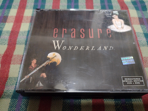 Erasure / Wonderland Cd Doble + Dvd Fatbox Ind.arg (24)