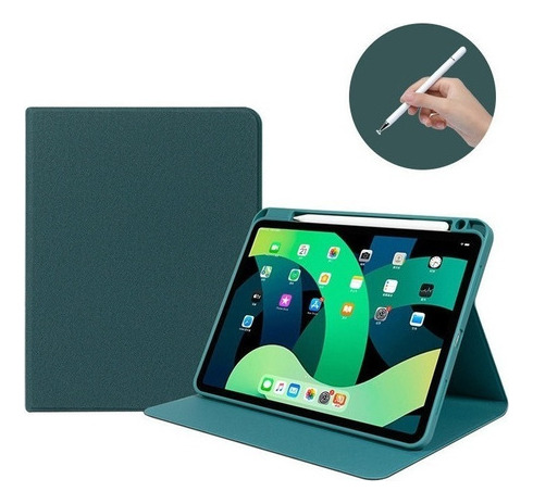 Capa De Tablet Para Huawei Matepad T10 T10s Verde Escuro Ch1