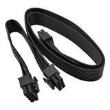 Cable Atx Cpu 8 Pin Male - Dual Pcie 2x 8 Pin (6+2) Male