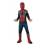Spiderman Disfraz Niño Iron Spider Avengers Endgame Con Musculos