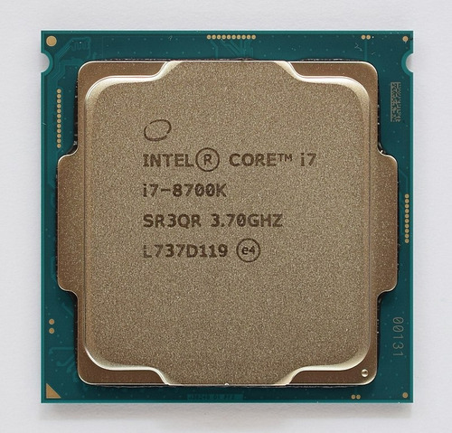 Combo Intel I7-8700k 16gb Ram Mother B360m- Ds3h Usado