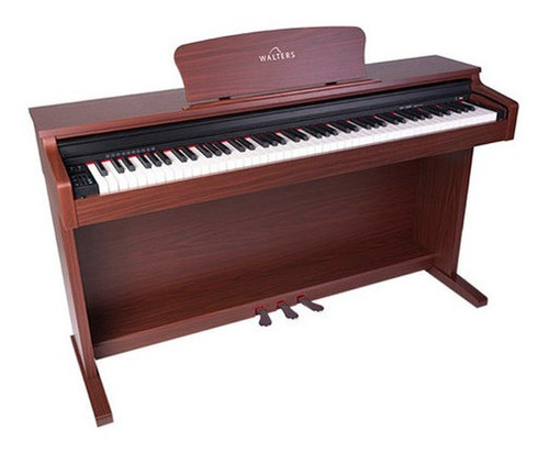 Piano Digital Walters Dk-100b Cafe - Envío Gratis