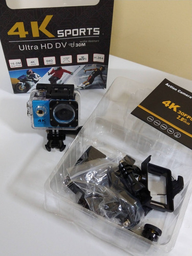 4k Sports Ultra Hd Dv Camera Wifi 16.o Mega Pixels 4g Regalo