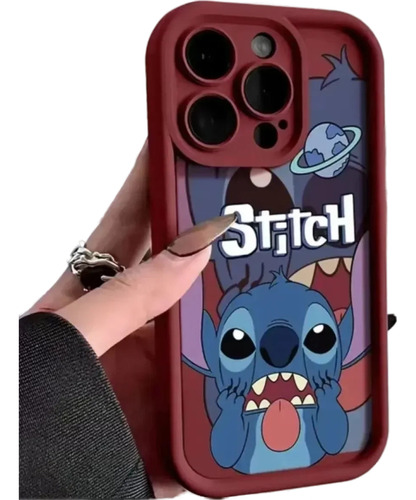 Funda De Teléfono De Silicona Stitch Cute, 2 Unidades, Para